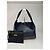 Vintage Marni Leder Tasche Marine Schwarz Braun - Ansicht 7
