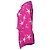 Valentino Garavani, minivestido de seda con estampado de estrella de mar Rosa - vista 2