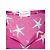 Valentino Garavani, minivestido de seda con estampado de estrella de mar Rosa - vista 8