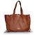 Valentino Garavani, C-Rockee Fransen-Leder-Tasche Braun