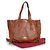 Valentino Garavani, C-Rockee Fransen-Leder-Tasche Braun - Ansicht 3