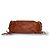 Valentino Garavani, C-Rockee Fransen-Leder-Tasche Braun - Ansicht 4