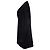 Rick Owens, minimalistischer schwarzer Wollmantel - Ansicht 4
