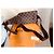 Pochette Louis Vuitton Geronimos Damier Tela e Pelle Marrone - vista 10