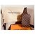 Pochette Louis Vuitton Geronimos Damier Tela e Pelle Marrone - vista 2