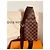 Pochette Louis Vuitton Geronimos Damier Tela e Pelle Marrone - vista 3