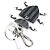 Fendi Metal Lizard Bag Bugs Monster Charm - Ansicht 3