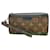 Zippy Louis Vuitton Long Wallet Monogram Macassar Brown Black  ref.2134697