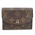 Monedero Rosalie Monogram Louis Vuitton Castaño
