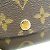 Monedero Rosalie Monogram Louis Vuitton Castaño - vista 7