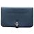 Dogon Cartera Hermès de cuero negro