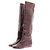 Botas LONGCHAMP T.EU 40.5 Cuero Roja