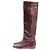 Botas LONGCHAMP T.EU 40.5 Cuero Roja - vista 2