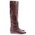 Botas LONGCHAMP T.EU 40.5 Cuero Roja - vista 4