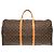 Borsa Boston Monogram Keepall 60 Louis Vuitton Marrone Monogramma - vista 2
