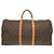 Borsa Boston Monogram Keepall 60 Louis Vuitton Marrone Monogramma - vista 3