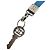 Cinturino in nylon CC Coco Mark Sport Line di Chanel Argento Multicolore - vista 6