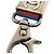Cinturino in nylon CC Coco Mark Sport Line di Chanel Argento Multicolore - vista 7