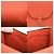Borsa a cintura Valextra Iside Arancione - vista 10