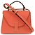 Borsa a cintura Valextra Iside Arancione - vista 2