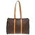 Borsa Tote Monogram Flanery 45 di Louis Vuitton Marrone Monogramma