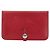 Hermès Hermes Dogon GM Lang Wallet aus rotem Leder