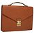 LOUIS VUITTON Epi Porta Documenti Bandoliera Zipangu Oro M54468 Auth bs23752