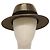 Chapéu SAINT LAURENT em lona tom de ouro Auth bs24106 - vista 2