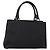 Céline Borsa a mano in tela Macadam Celine C nera Auth sw213 Nero