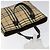 Borsa tote Burberry Nova Check in PVC beige Auth EC998 - vista 6