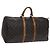 LOUIS VUITTON Monogram Keepall 55 Borsa Boston M41424 LV Auth MY147 Monogramma