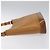 Borsa a Spalla in Pelle Marrone Oro Burberry Auth ti2942 D'oro - vista 4