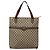 GUCCI GG Supreme Web Sherry Line Borsa Tote PVC Beige Verde Rosso Auth BA943 - vista 13