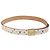 LOUIS VUITTON Multicolor Gürtel Care 34,6"" Weiß M9682 LV Auth ac3693