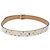 LOUIS VUITTON Multicolor Gürtel Care 34,6"" Weiß M9682 LV Auth ac3693 - Ansicht 3