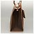 Céline Borsa a spalla in tela Macadam CELINE in pelle PVC marrone oro Auth sw165 D'oro - vista 4