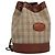 Autre Marque Borsa a spalla Burberrys Nova Check in tela beige Auth sw231