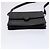 Saint Laurent Borsa a spalla in pelle goffrata nera Auth sw162 Nero - vista 5