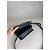 Vintage Courreges Paris Leder Tasche Schwarz - Ansicht 7
