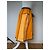 Gonna vintage Yves Saint Laurent nera e gialla Arancione - vista 3