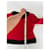 Vintage Courreges Wollpullover rot schwarz M - Ansicht 10
