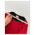 Vintage Courreges Wollpullover rot schwarz M - Ansicht 12