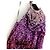 Autre Marque Halpern Pink Ombre Pailletten Kleid - Ansicht 4