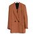 Petar Petrov Resort 2020 Brick Orange Oversized Blazer Jacket