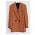 Petar Petrov Resort 2020 Brick Orange Oversized Blazer Jacket - view 3