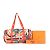 Duffle Hermès Borsa Boston Cavalcadour 44 in seta d'aria Hermes Multicolore Arancione - vista 8