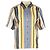 Camicia a righe con bottoni Sandro in lino multicolore