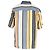 Camicia a righe con bottoni Sandro in lino multicolore - vista 3