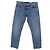 Jeans droit en coton bleu avec logo Alexander Mcqueen