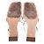 By Far Cross-Strap Slip-On Heels in White Leather Cream - view 6